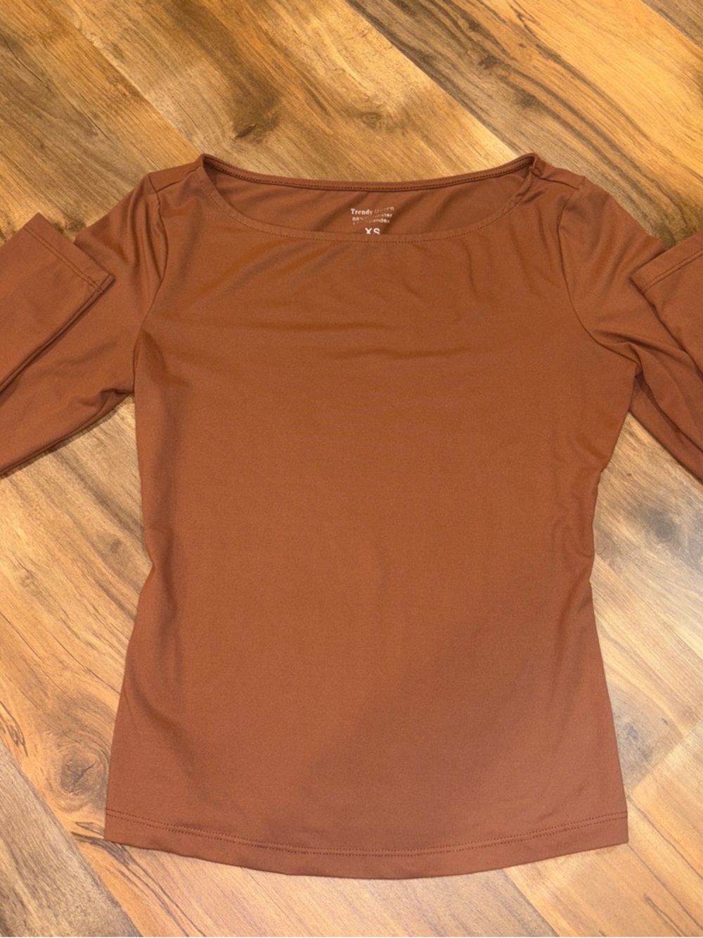 Trendy Queen Brown Long Sleeve